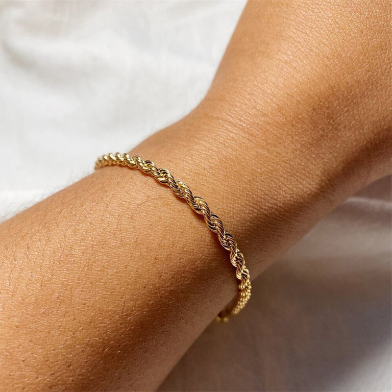 Olivia Twisted Chain Bracelet
