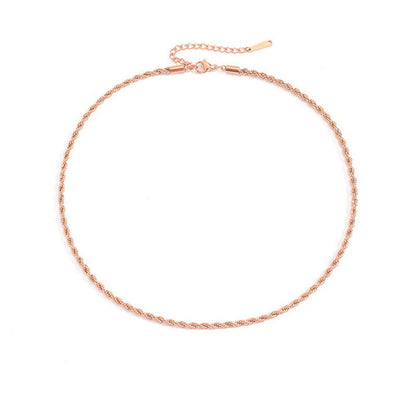 Olivia Twisted Chain Necklace