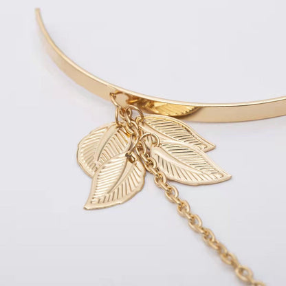 Leaves Of Fortune Arm Cuff