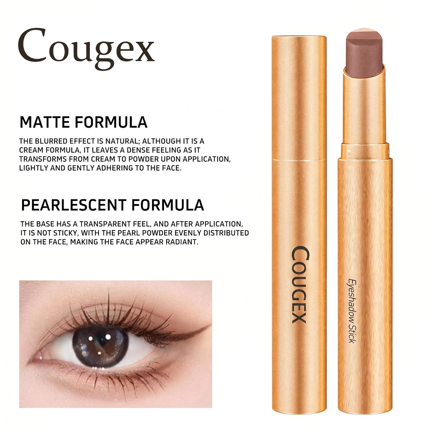 Cougex 3-in-1 Eyeshadow Stick