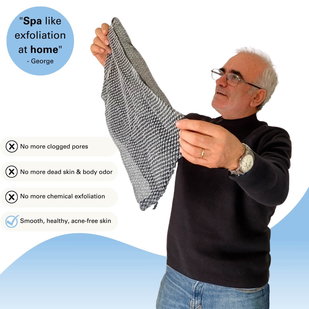 Alisanda Exfoliating Antibacterial Shower Towel