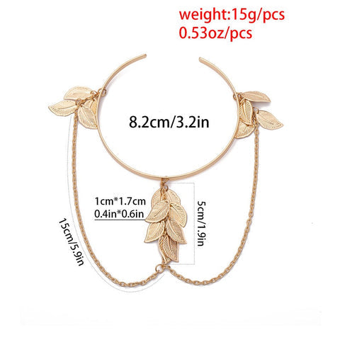 Leaves Of Fortune Arm Cuff