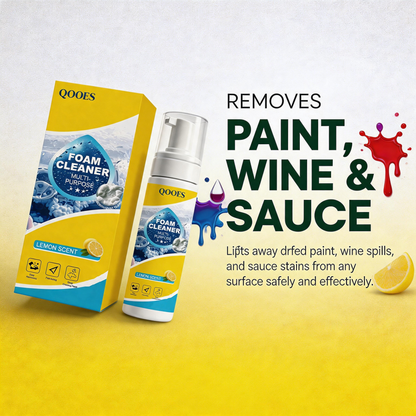 Qooes-Multi-functional cleaning spray-Clean Stains Instantly — No Water Needed