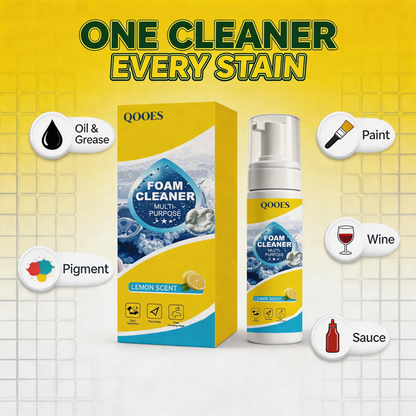 Qooes-Multi-functional cleaning spray-Clean Stains Instantly — No Water Needed